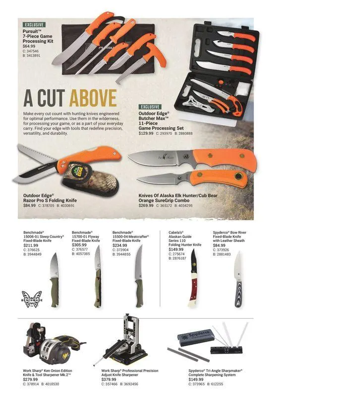 Big Game Season It's Here from August 29 to September 29 2024 - flyer page 18