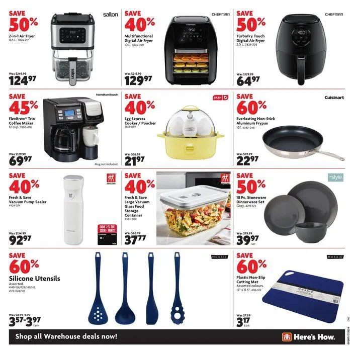 Current special promotions from August 29 to September 11 2024 - flyer page 9