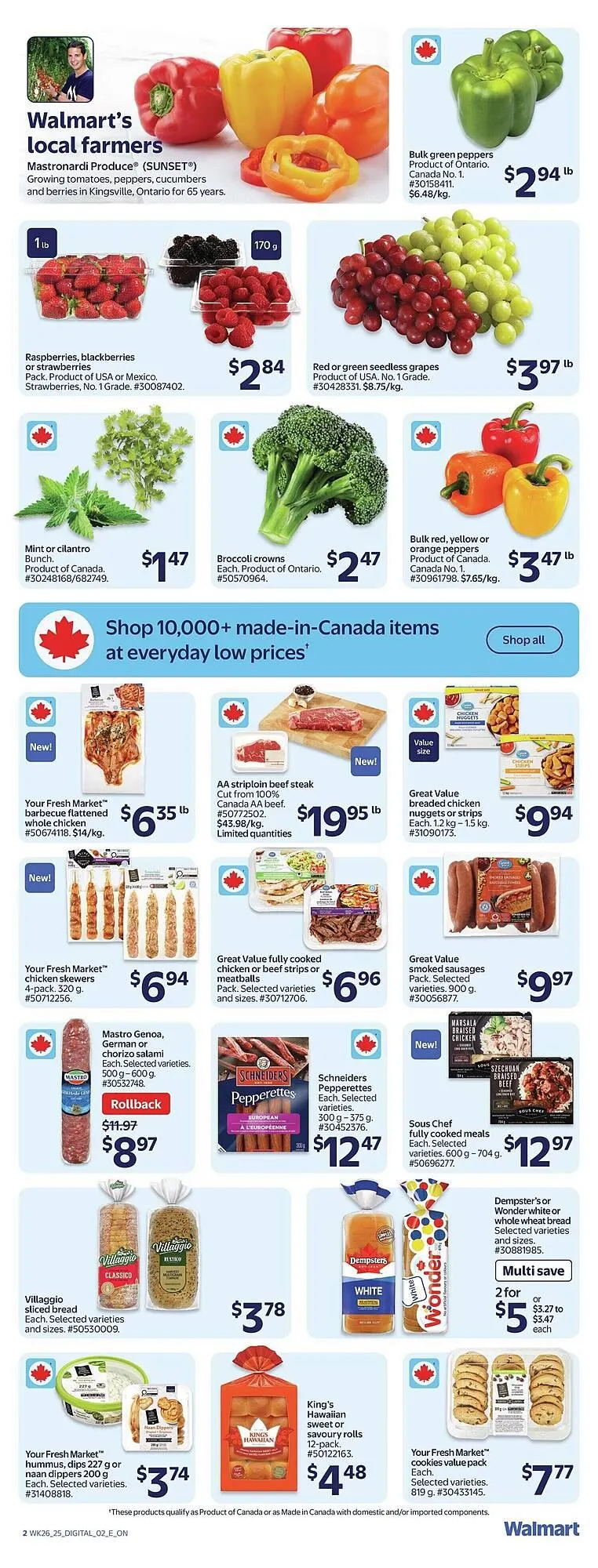 Walmart flyer from July 25 to August 1 2025 - flyer page 2
