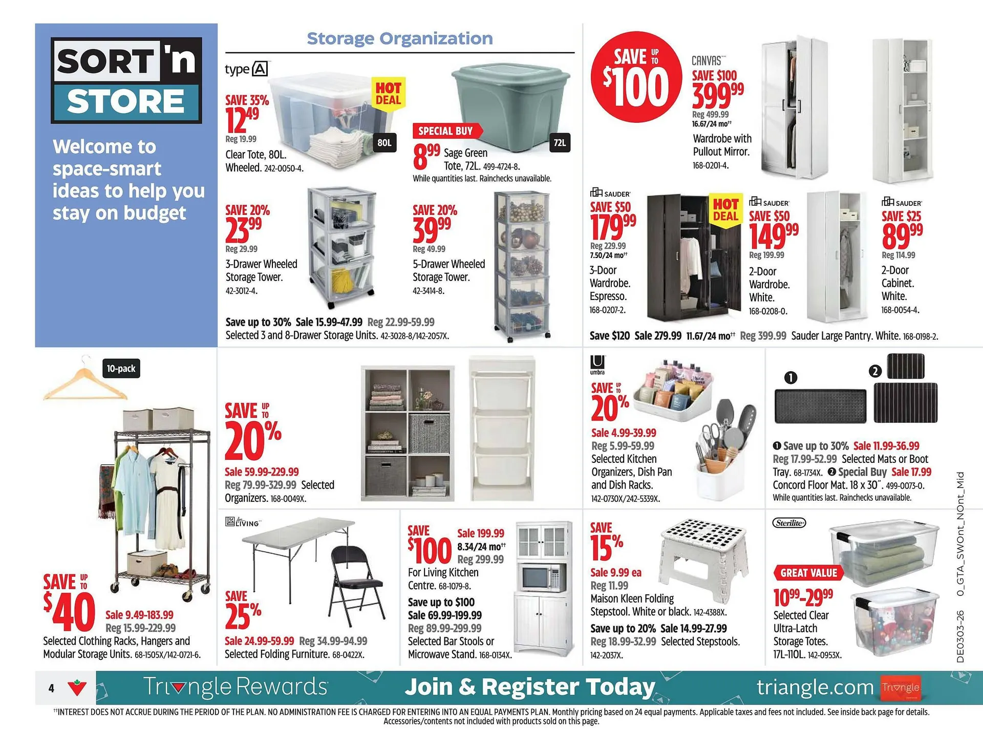 Canadian Tire flyer from January 16 to January 22 2026 - flyer page 4