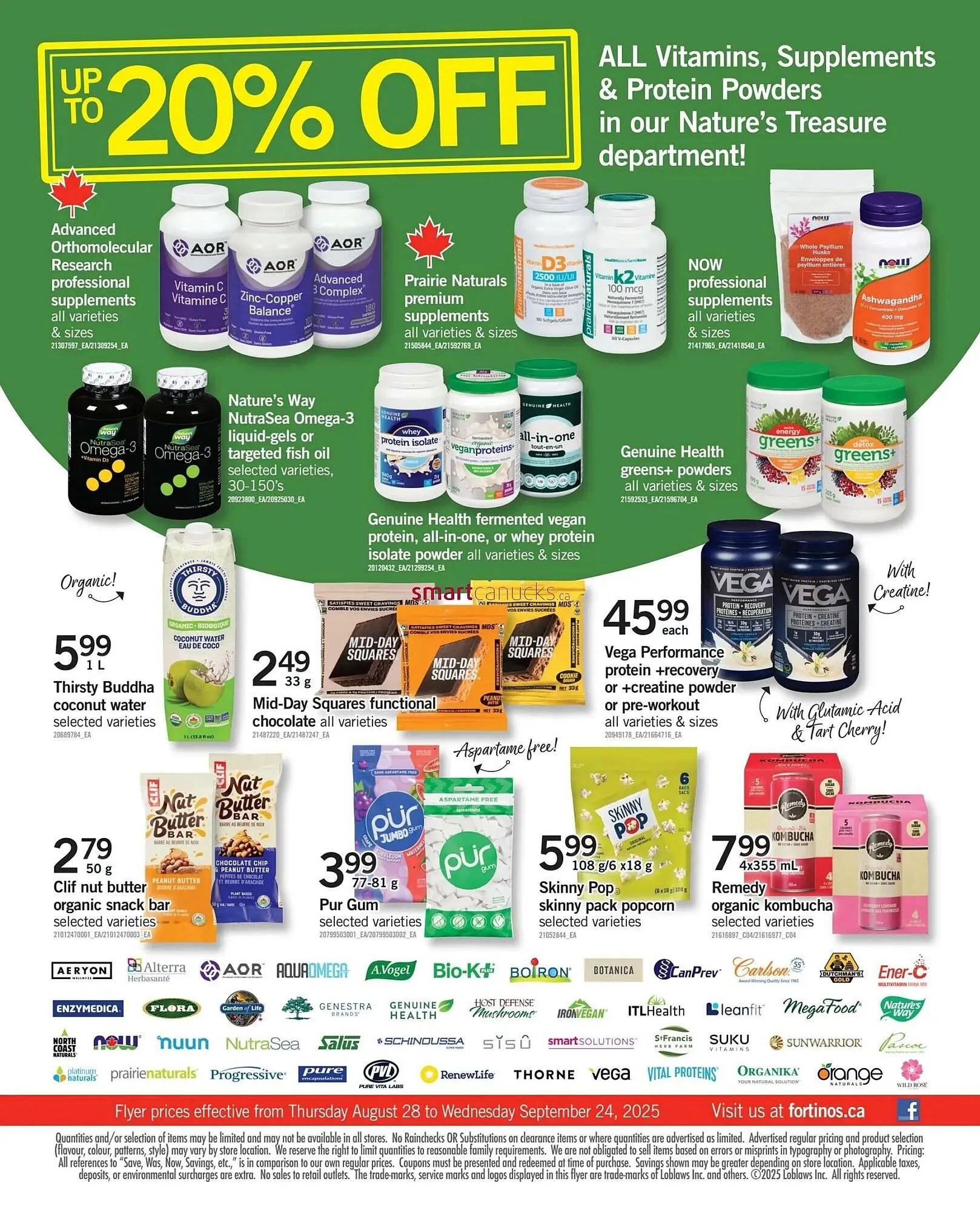 Fortinos flyer from September 18 to September 24 2025 - flyer page 26