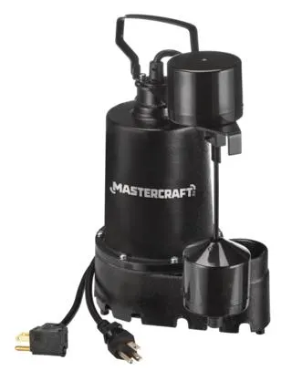Mastercraft 1/3-HP Electric Sump Pump with Vertical Switch