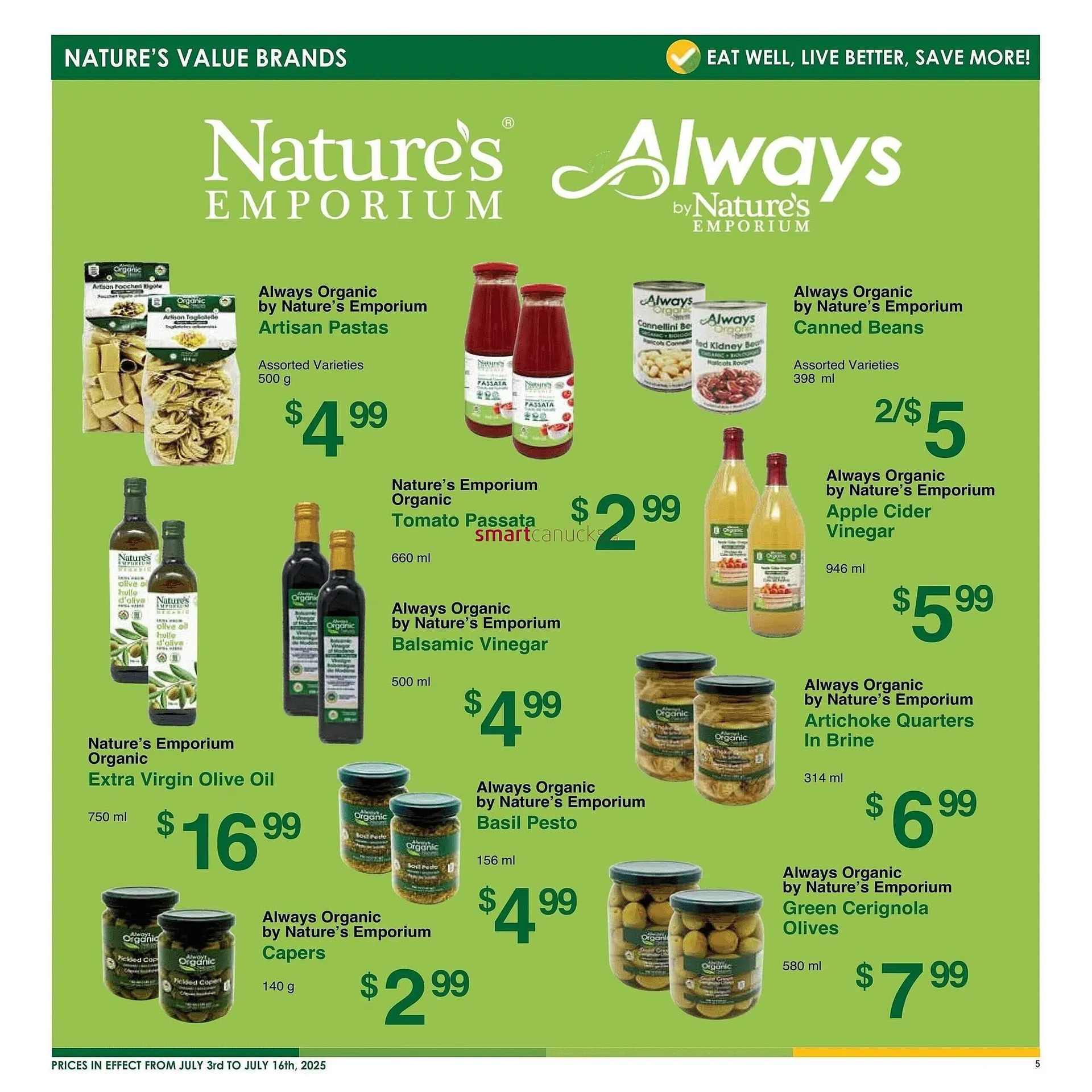 Nature's Emporium flyer from July 1 to July 9 2025 - flyer page 5