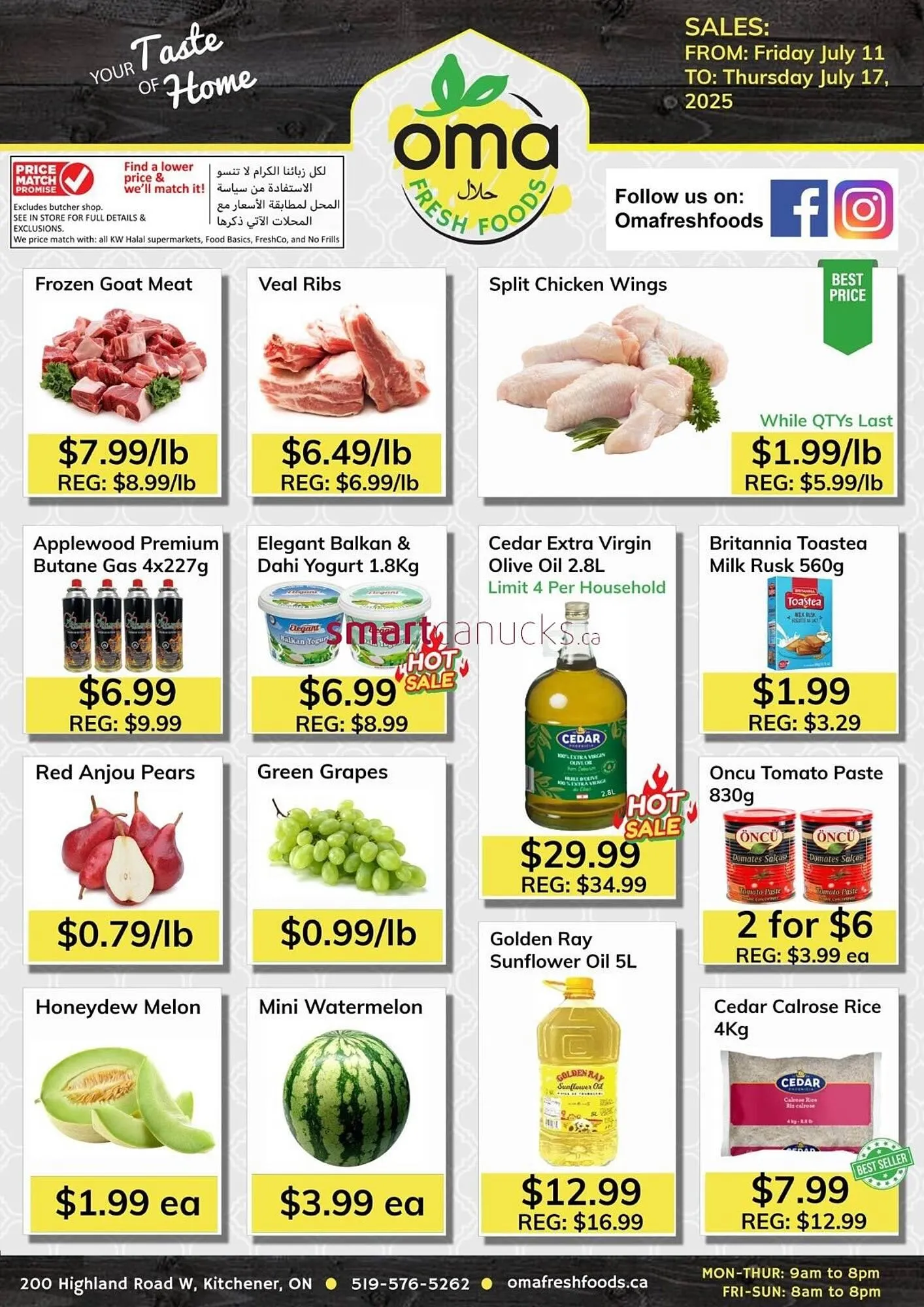 Oma Fresh Foods flyer - 1