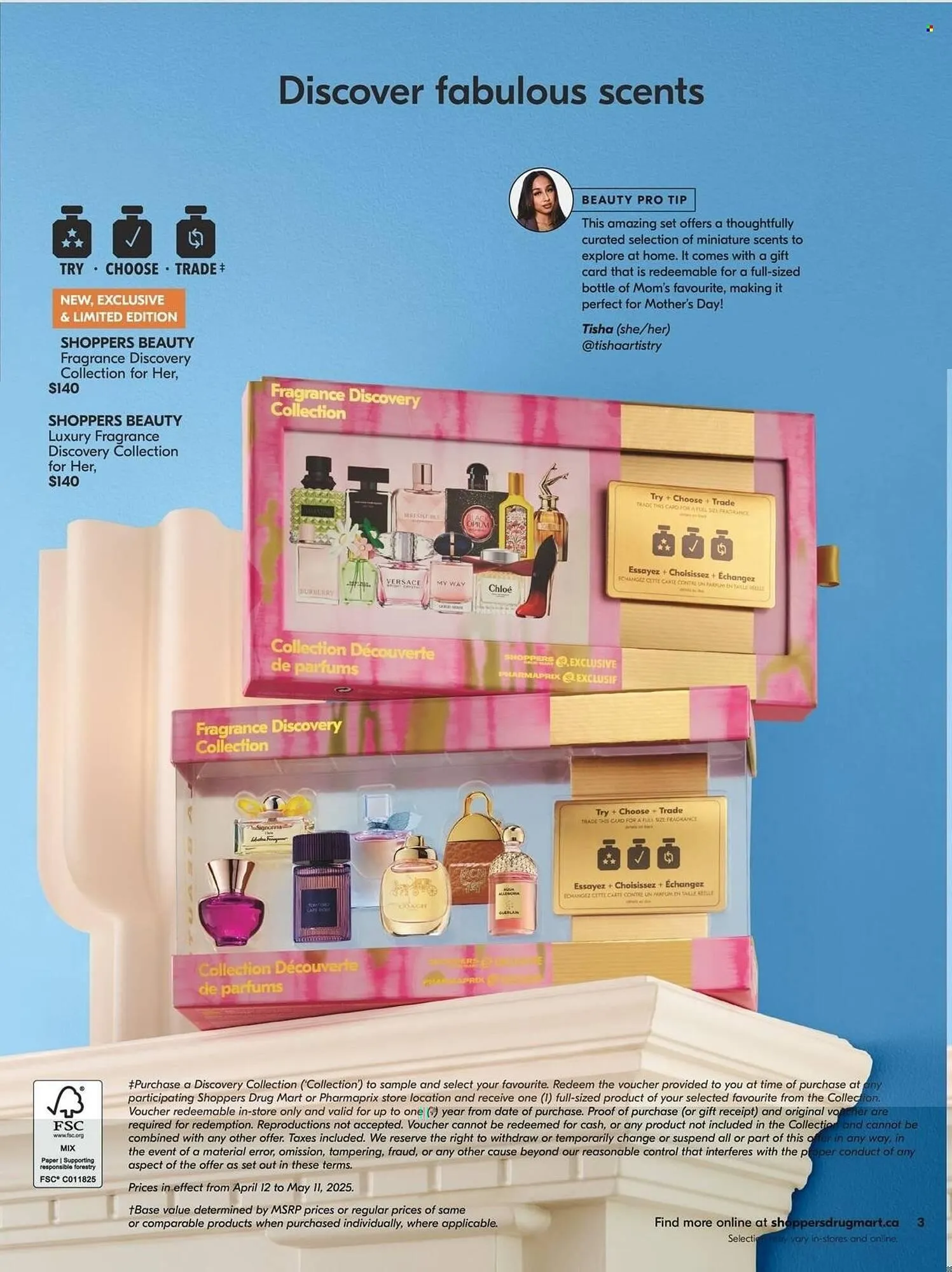 Shoppers Drug Mart flyer from April 12 to May 11 2025 - flyer page 3