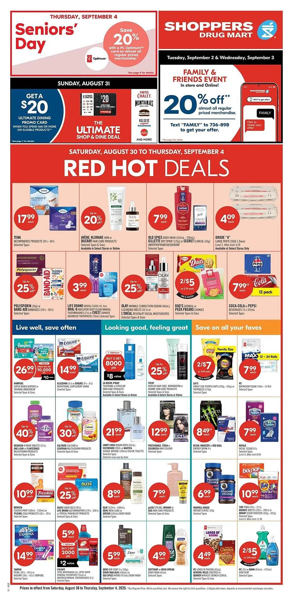 Shoppers Drug Mart flyer from August 30 to September 4 2025 - flyer page 3