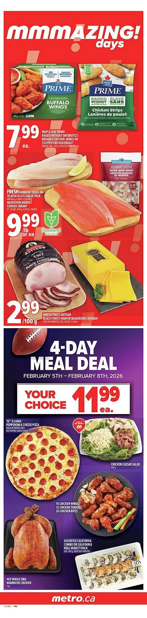 Metro flyer from February 4 to February 11 2026 - flyer page 3