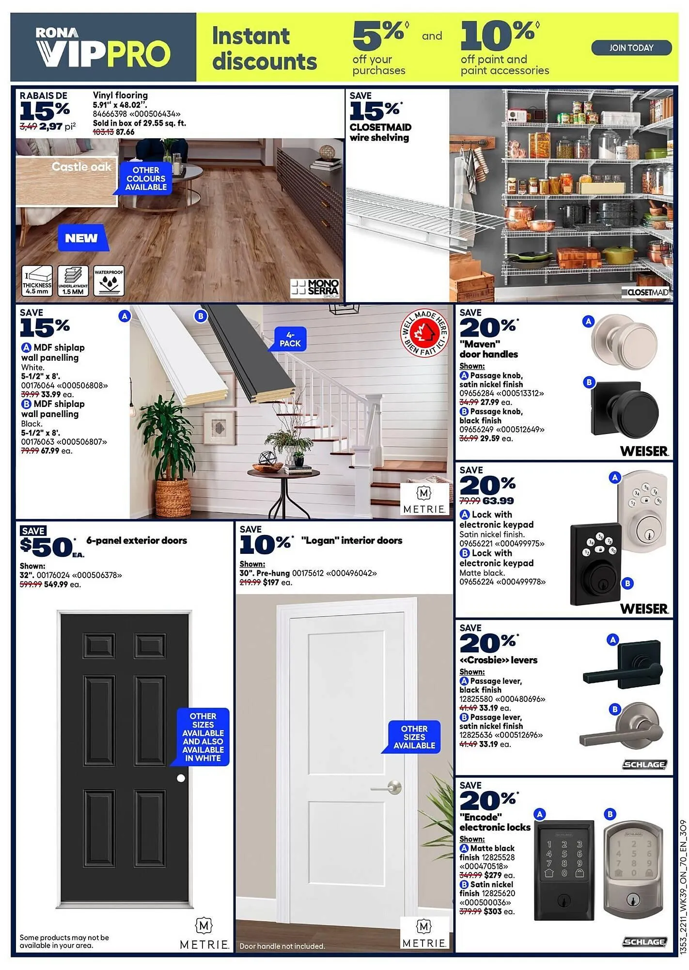 RONA flyer from October 23 to October 30 2025 - flyer page 7