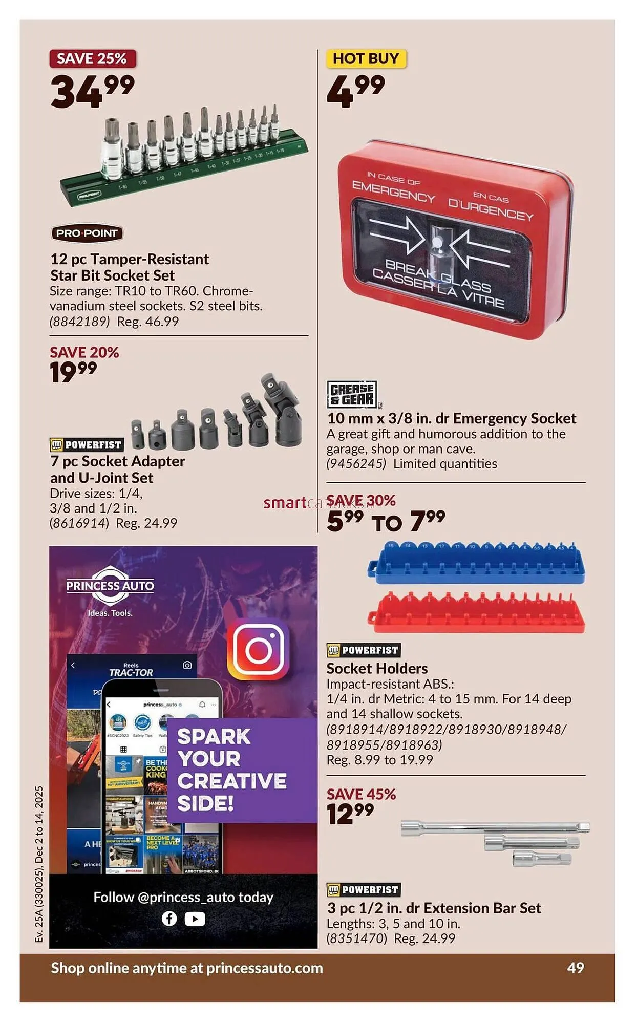 Princess Auto flyer from November 27 to December 2 2025 - flyer page 54