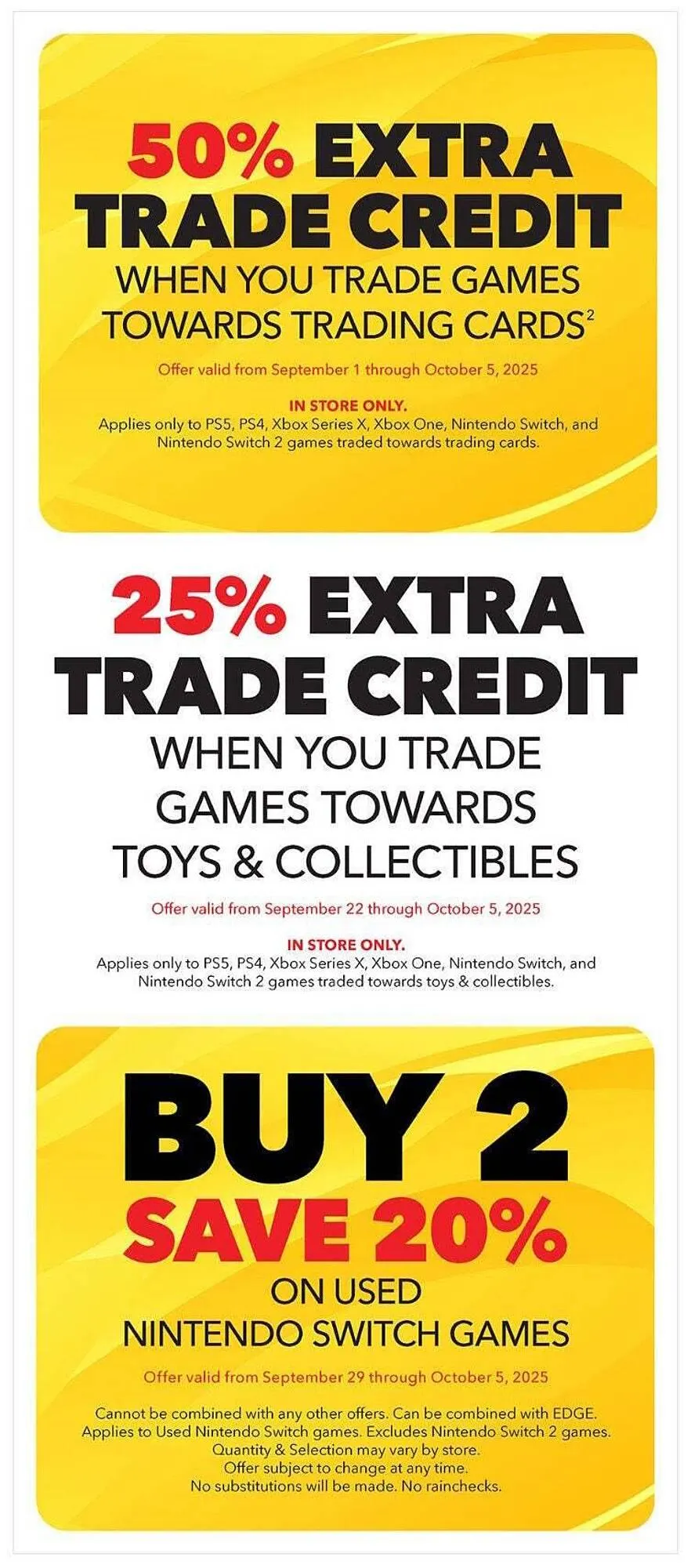 GameStop flyer from September 1 to September 15 2025 - flyer page 5