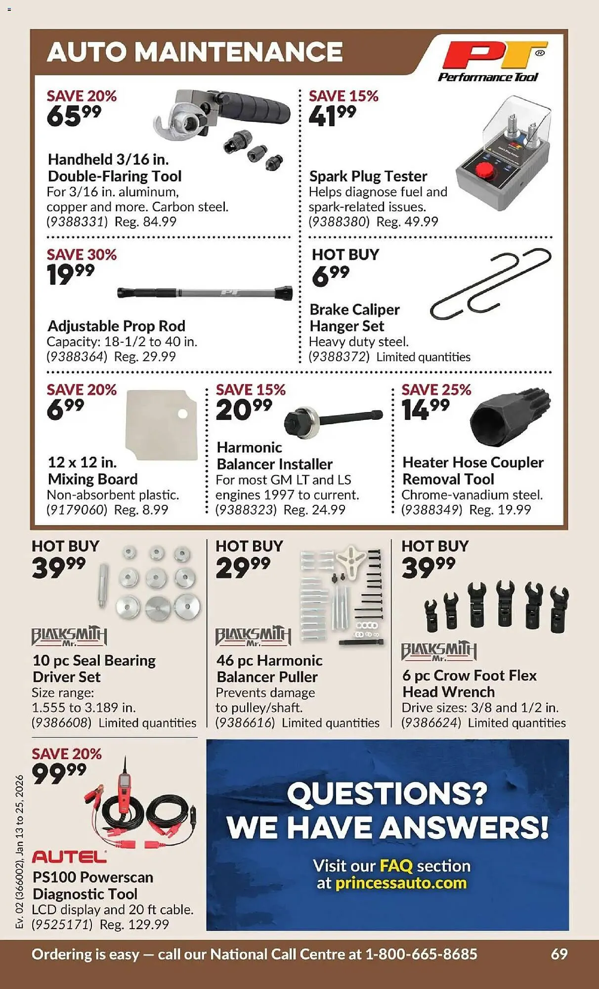 Princess Auto flyer from January 13 to January 25 2026 - flyer page 75