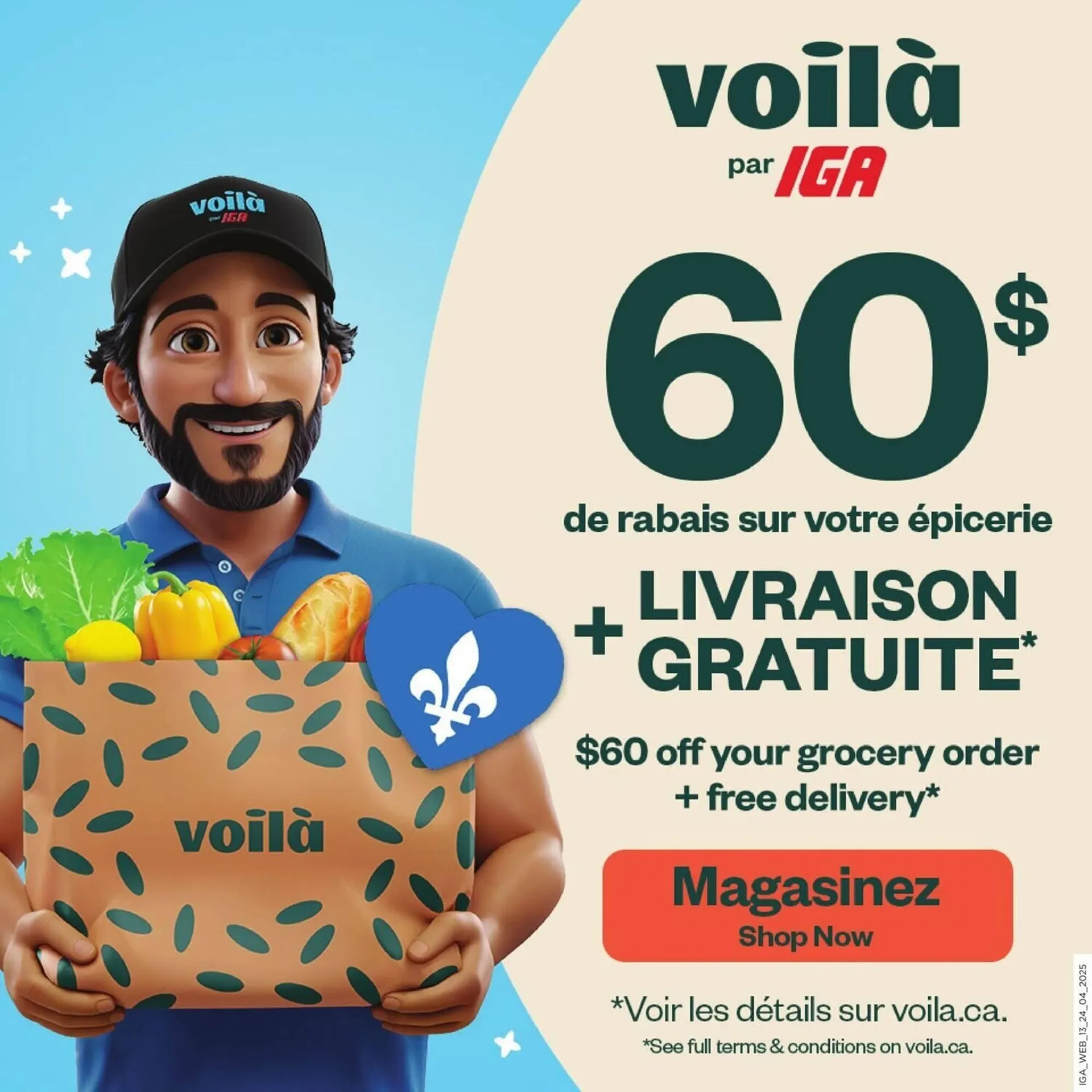 IGA flyer from April 24 to May 1 2025 - flyer page 33