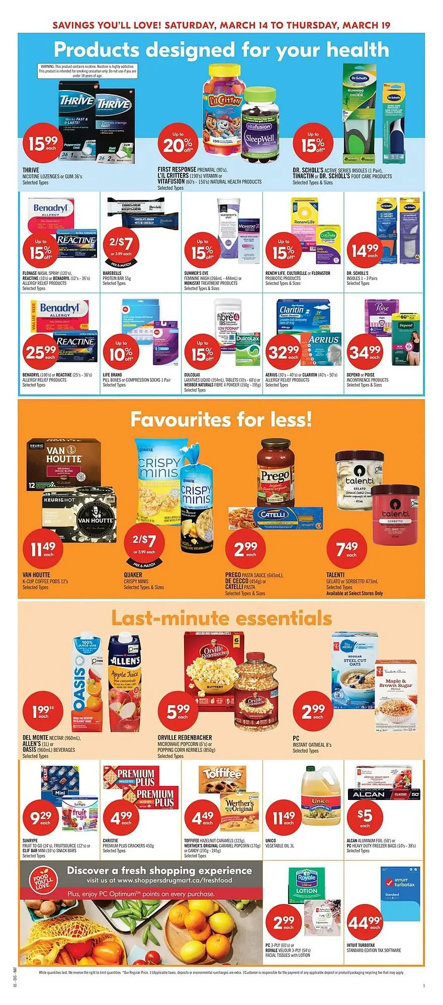 Shoppers Drug Mart flyer from March 14 to March 19 2026 - flyer page 17