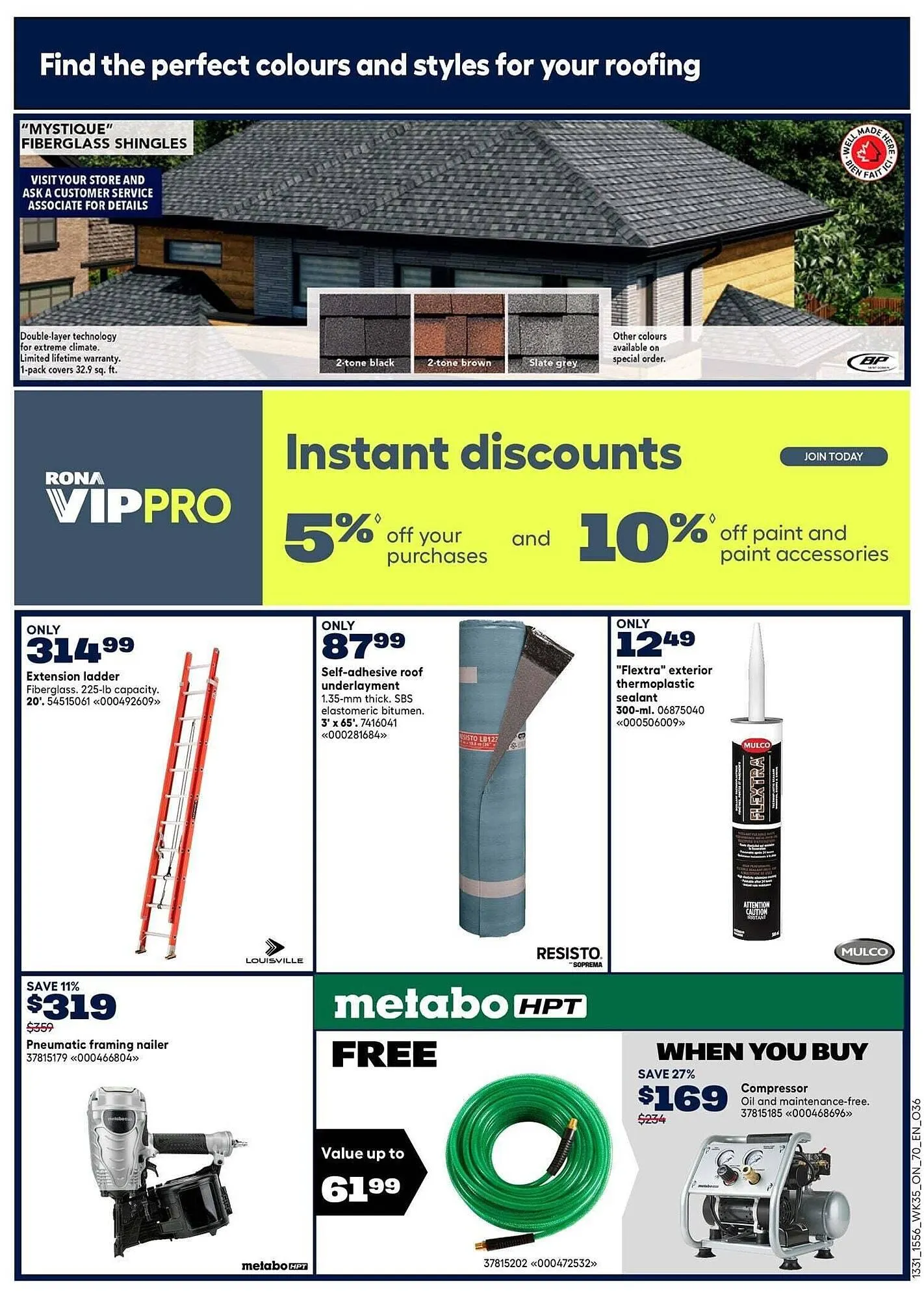 RONA flyer from September 26 to October 17 2025 - flyer page 14