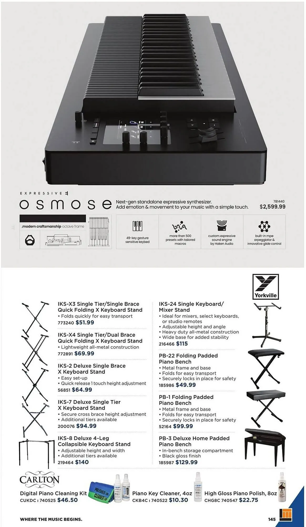 Long & McQuade flyer from October 9 to October 31 2025 - flyer page 145