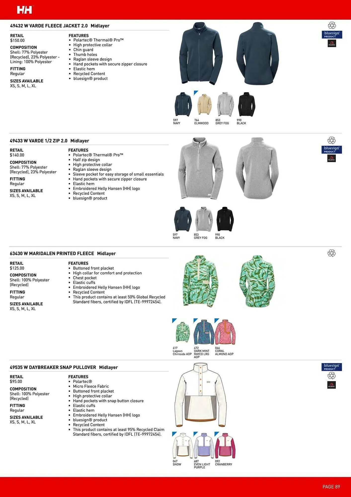 Helly Hansen flyer from March 12 to May 31 2026 - flyer page 89