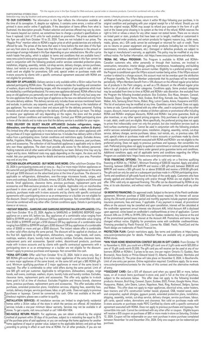 Our best bargains from October 10 to October 16 2024 - flyer page 2