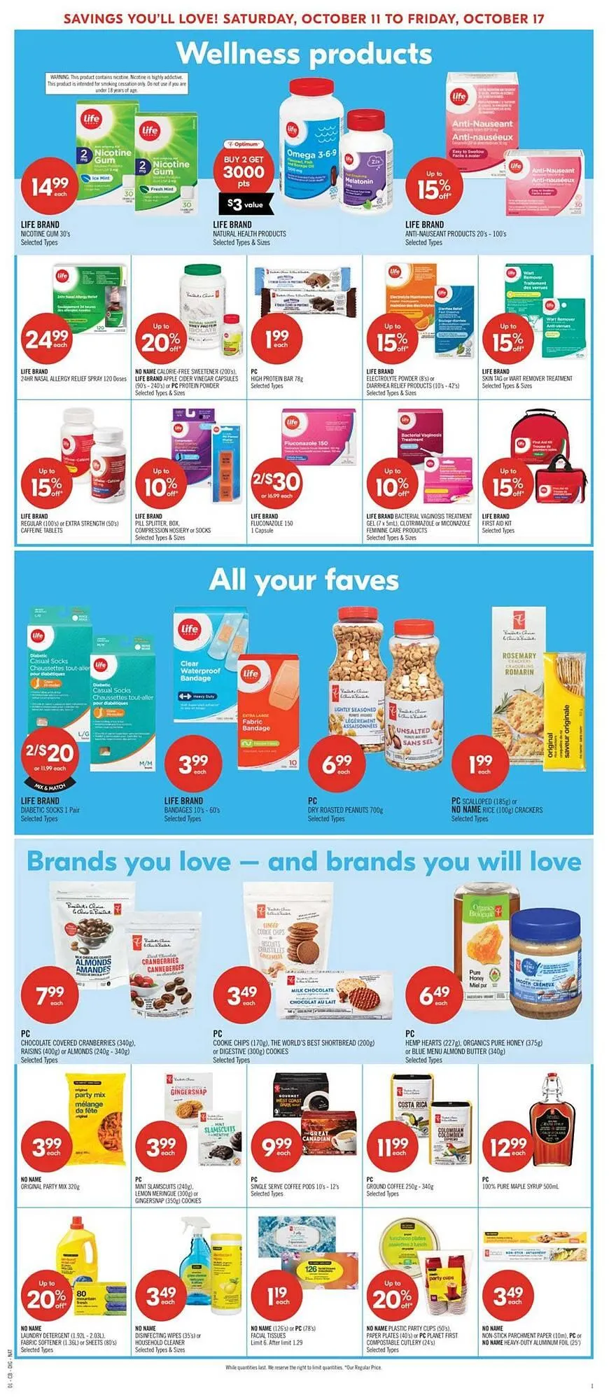Shoppers Drug Mart flyer from October 11 to October 17 2025 - flyer page 15