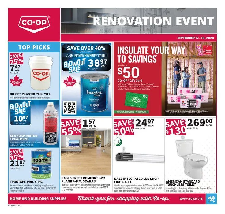 New offers to discover from September 12 to September 18 2024 - flyer page 1