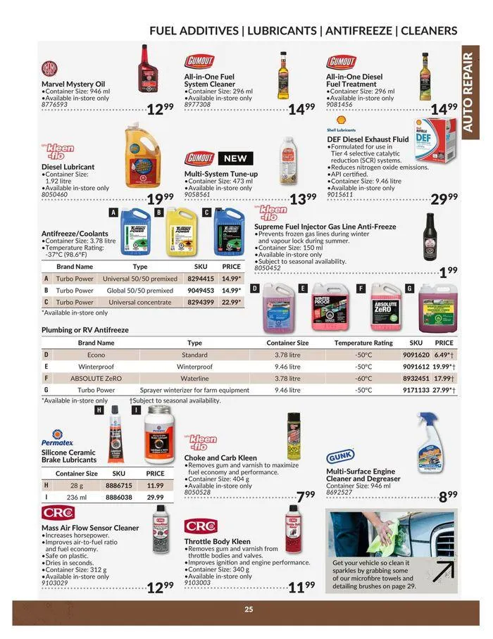 Auto Repair Catalogue from April 23 to April 22 2025 - flyer page 25