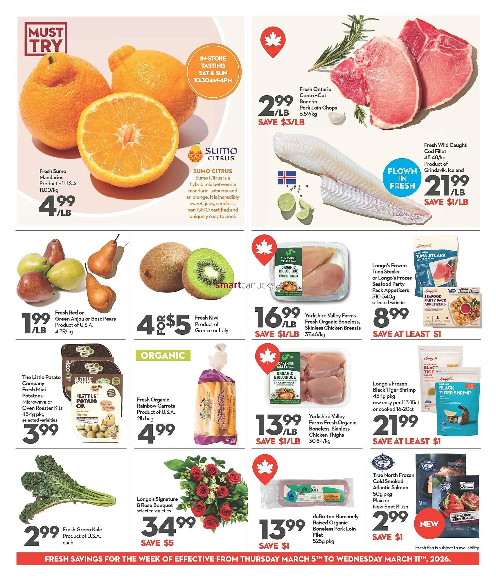 Longo's flyer from March 5 to March 11 2026 - flyer page 4