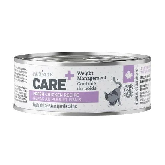 Pâté contrôle du poids pour chats, poulet frais