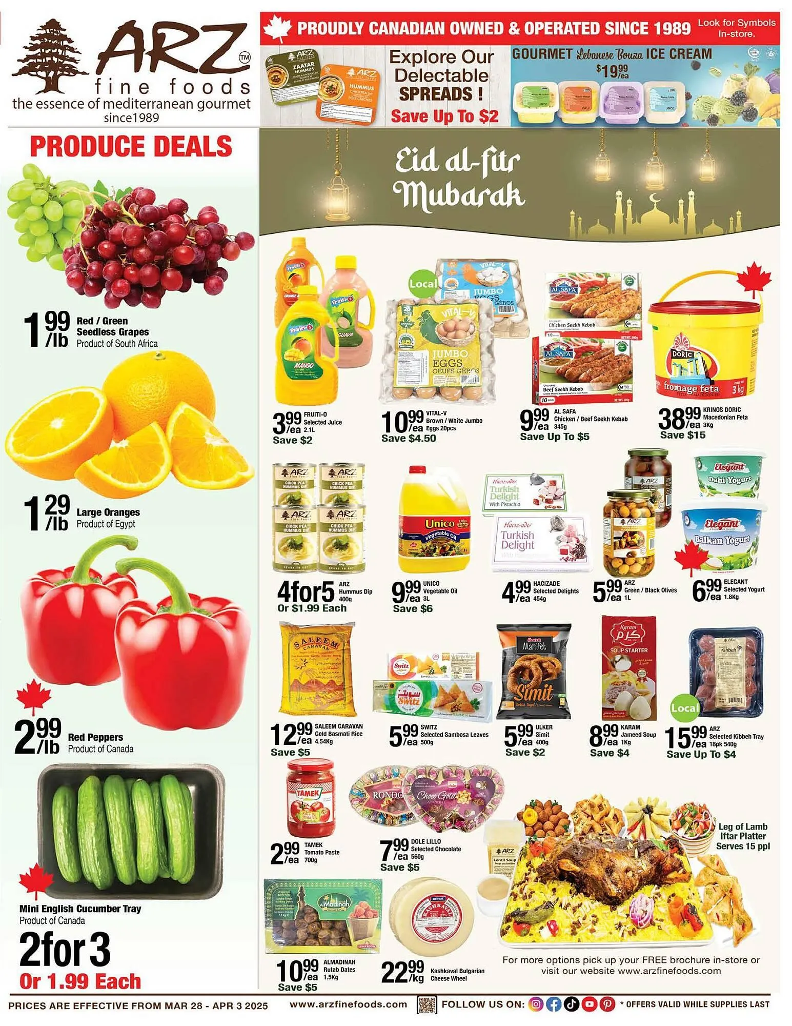 Arz Fine Foods flyer - 1