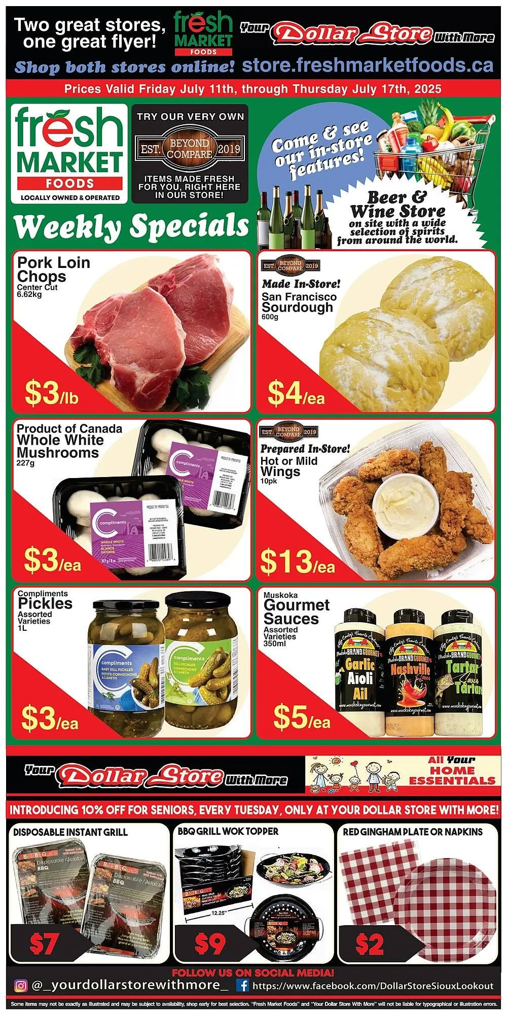 Fresh Market Foods flyer - 1