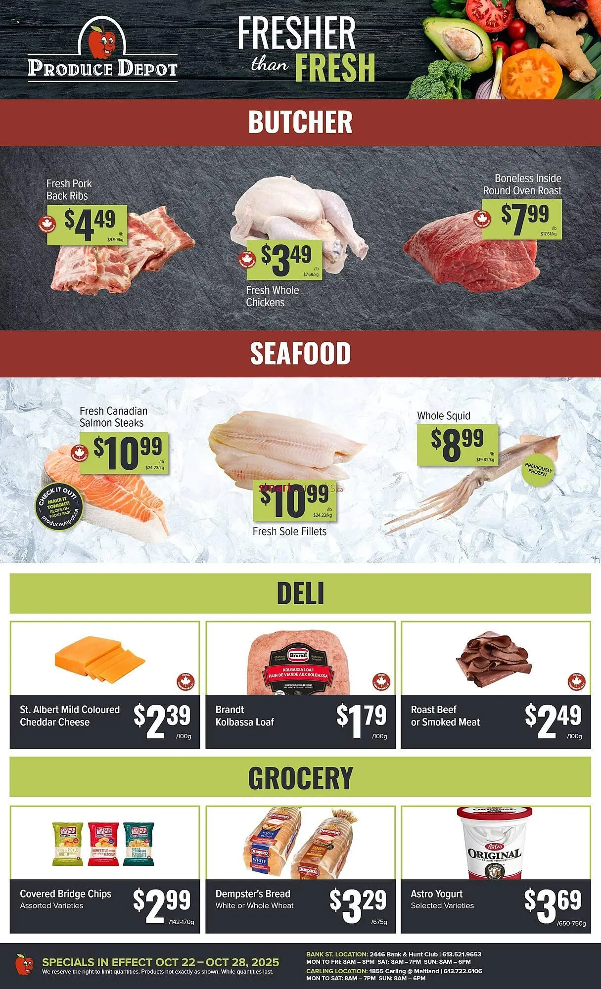 Produce Depot flyer from October 22 to October 28 2025 - flyer page 2