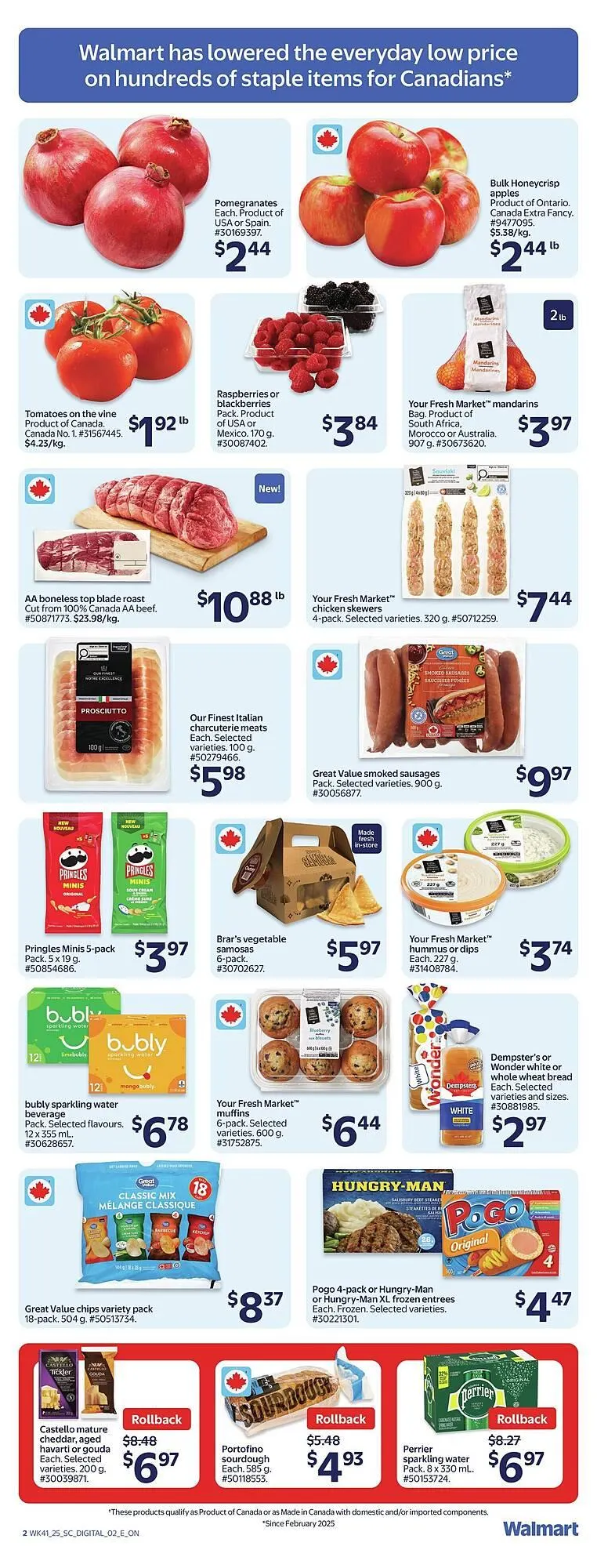 Walmart flyer from November 6 to November 13 2025 - flyer page 3