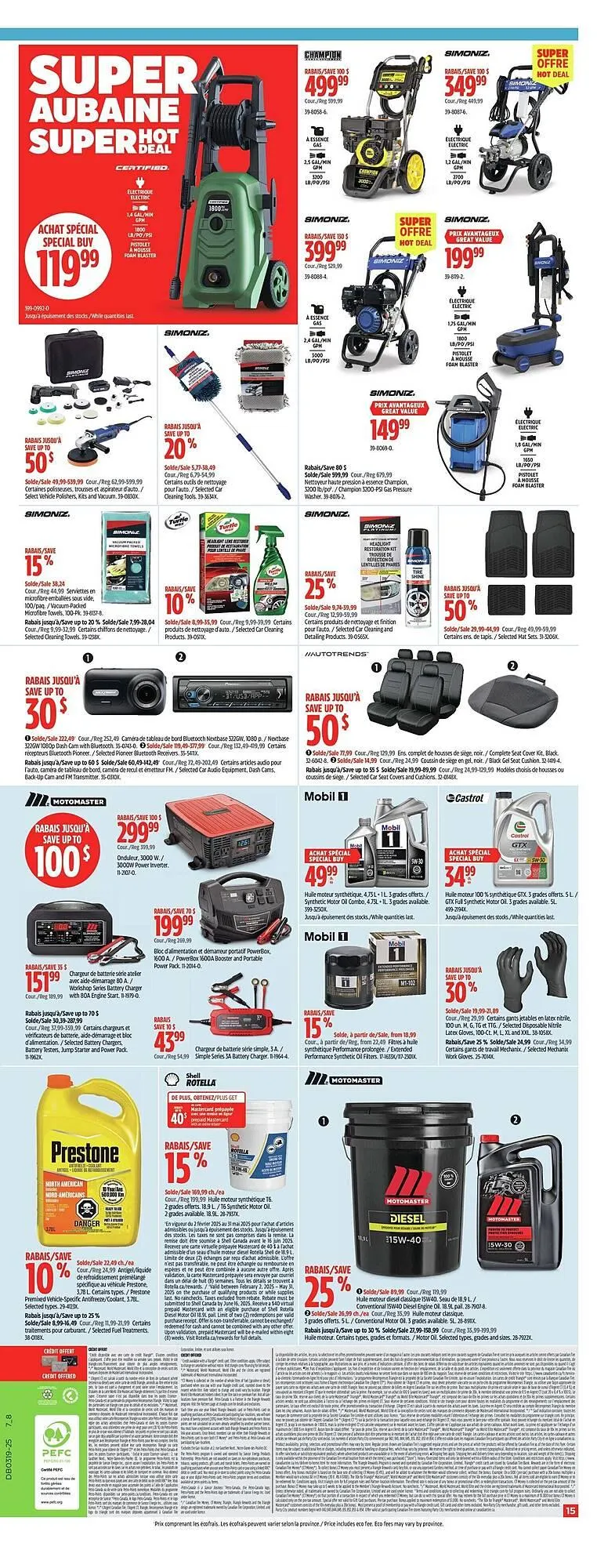 Canadian Tire flyer from May 1 to May 8 2025 - flyer page 22