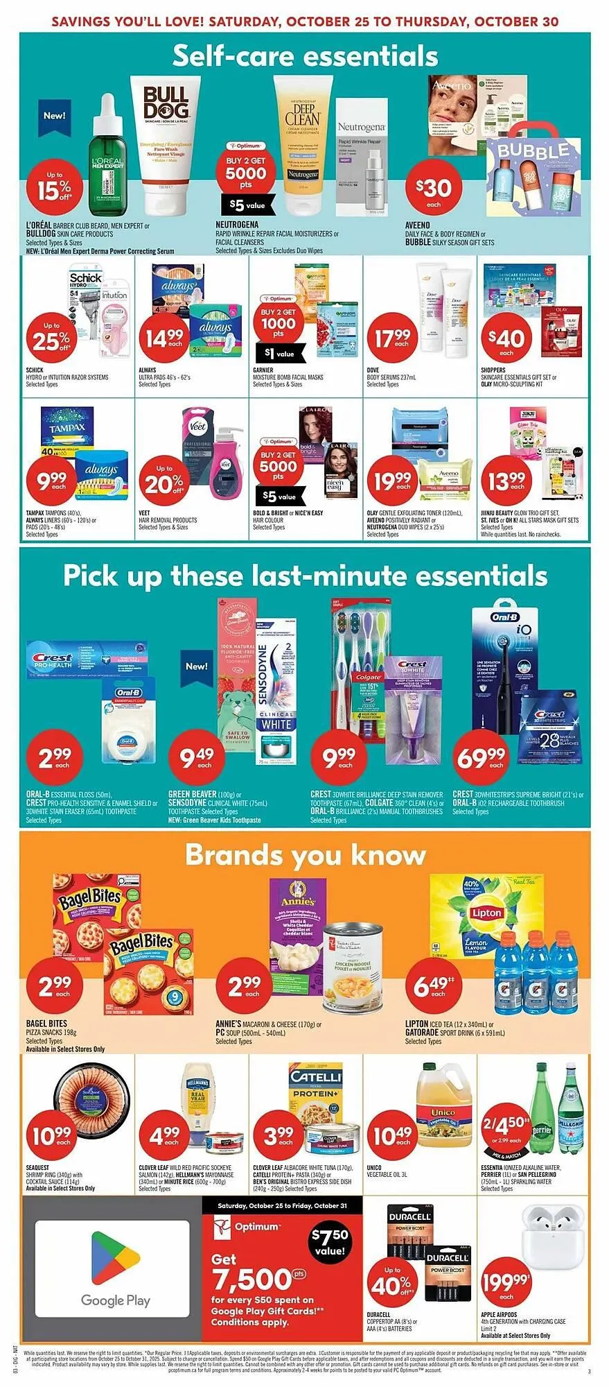 Shoppers Drug Mart flyer from October 25 to October 31 2025 - flyer page 19