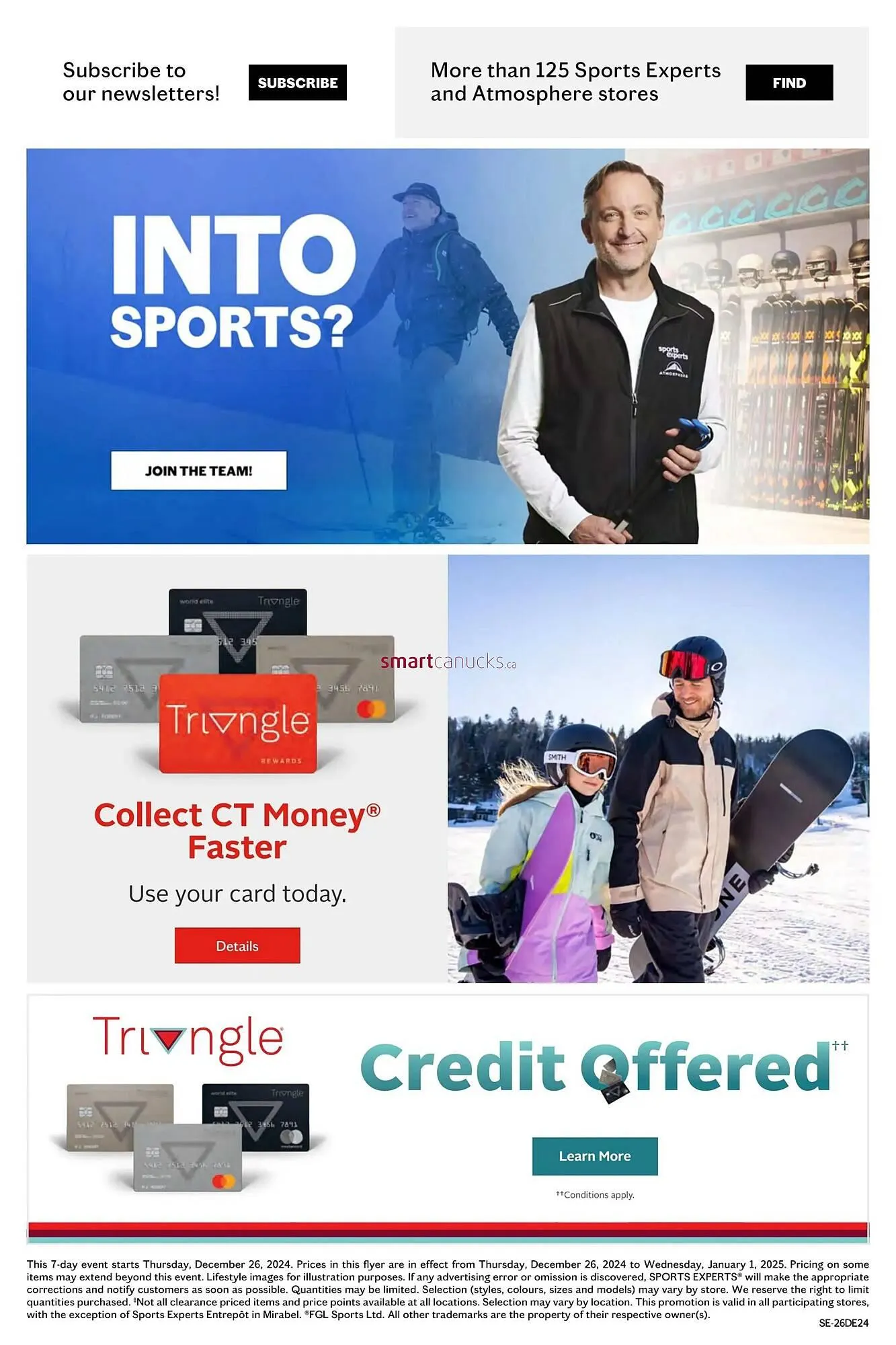 Sports Experts flyer from December 26 to January 1 2025 - flyer page 8