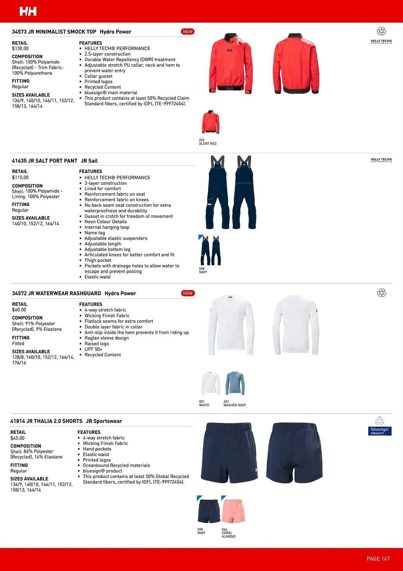 Helly Hansen flyer from March 12 to May 31 2026 - flyer page 147