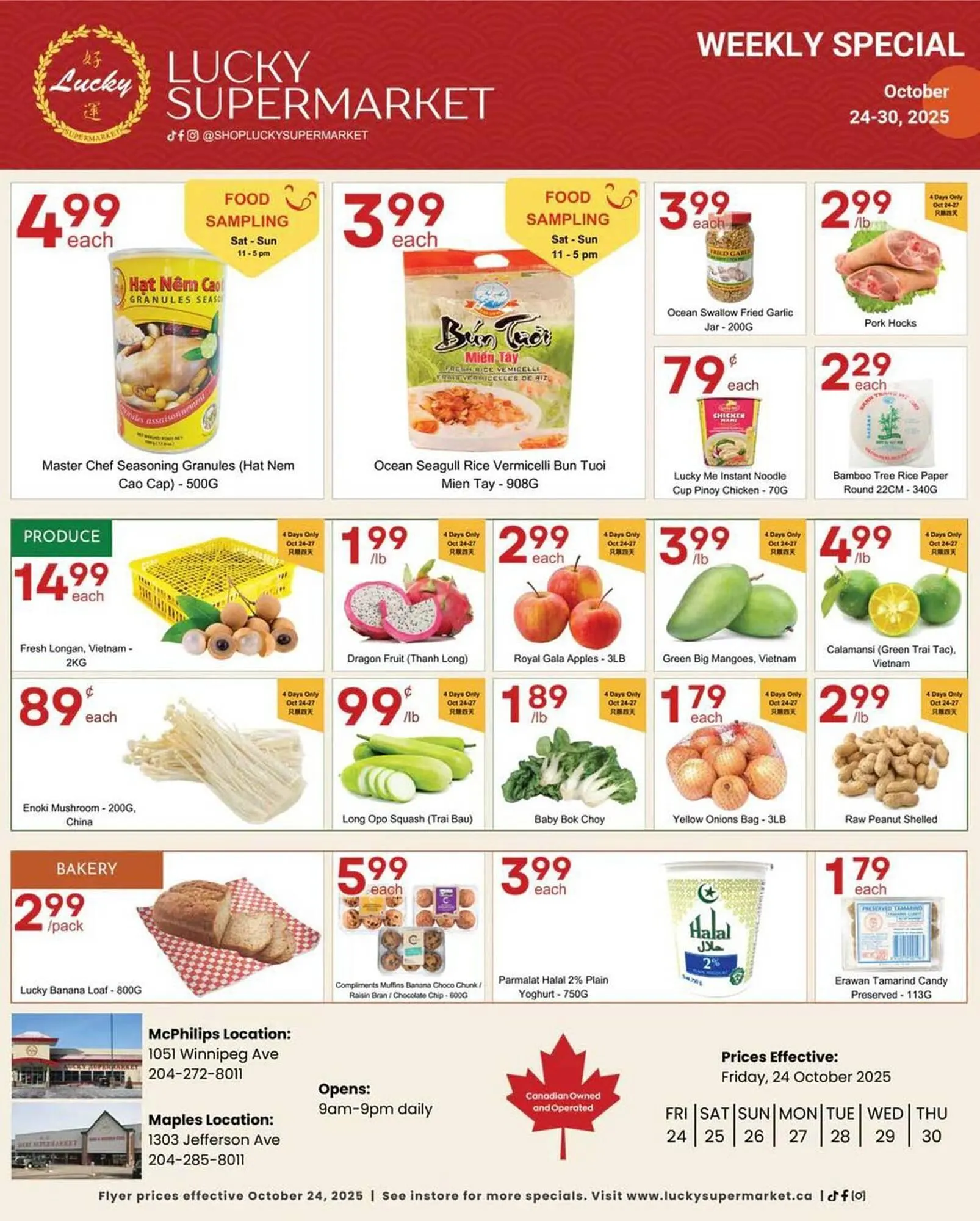 Lucky Supermarket flyer - 1