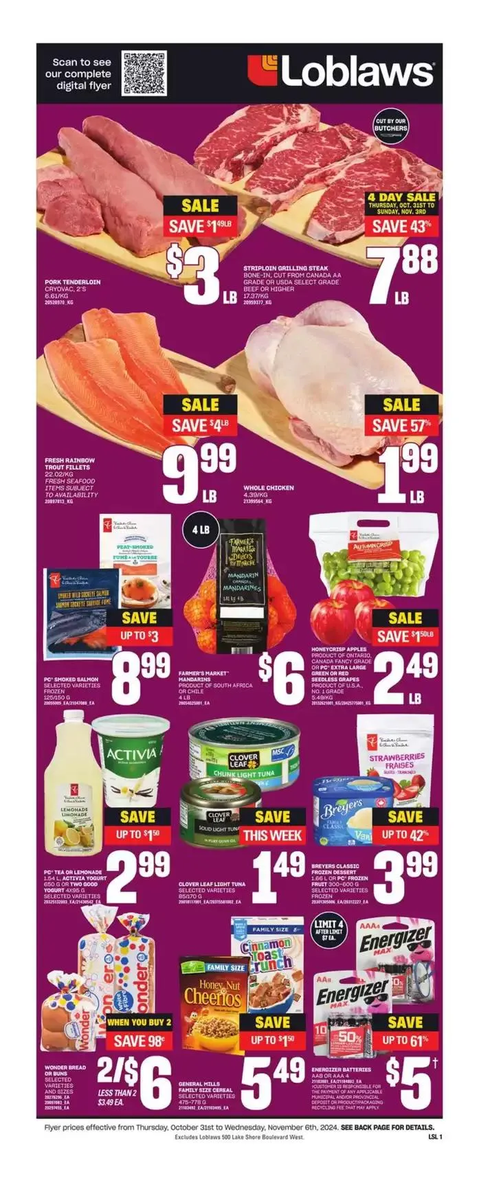 Weekly Flyer from October 31 to November 6 2024 - flyer page 3