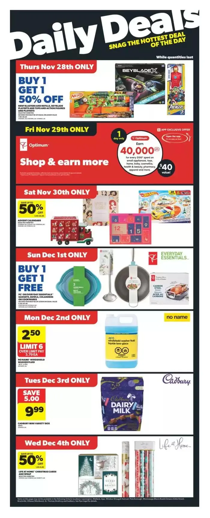 Top offers for smart savers from November 28 to December 4 2024 - flyer page 3