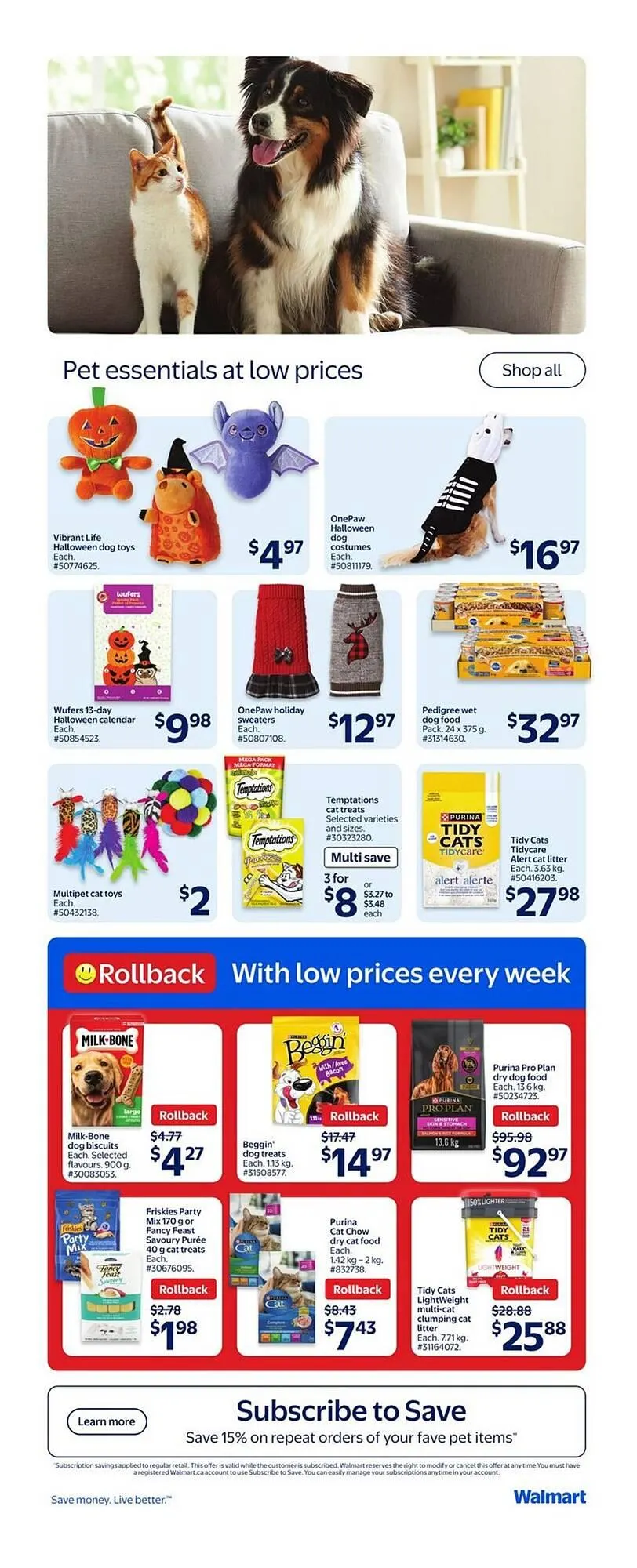 Walmart flyer from October 9 to October 15 2025 - flyer page 17