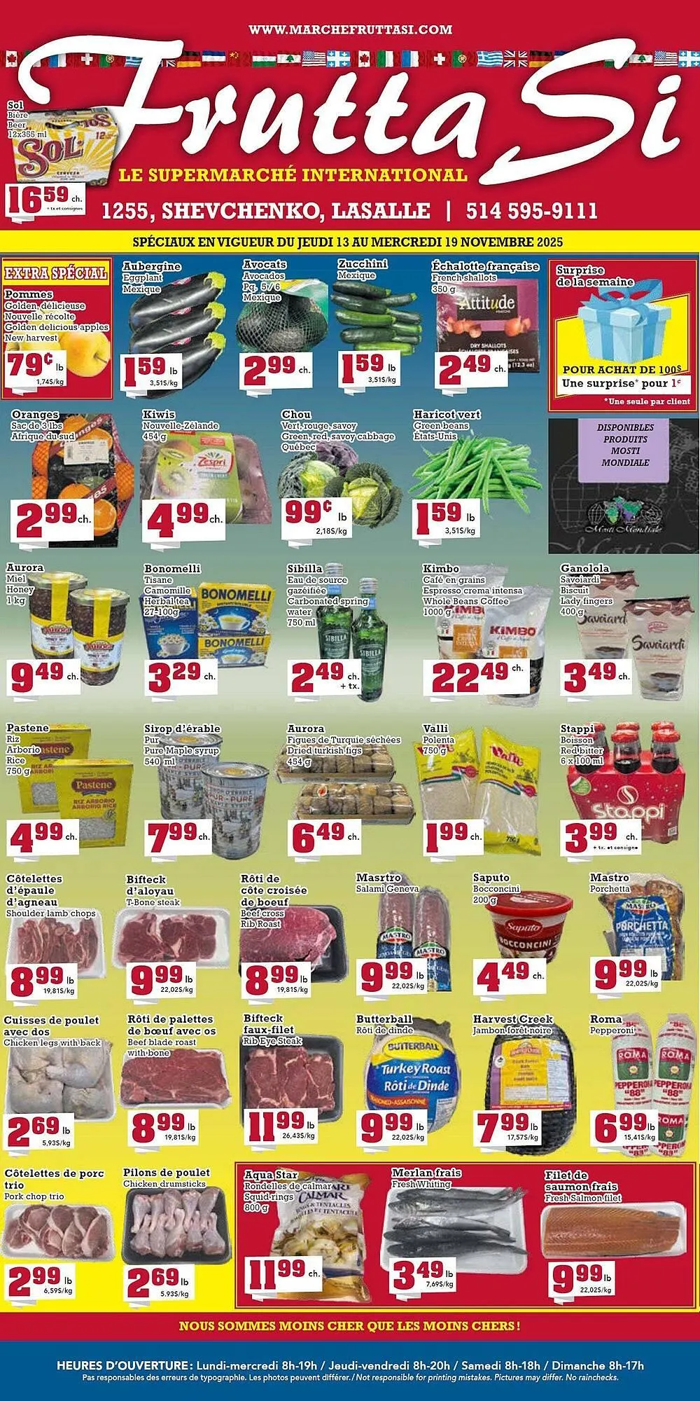 Frutta Si flyer from November 13 to November 27 2025 - flyer page 1