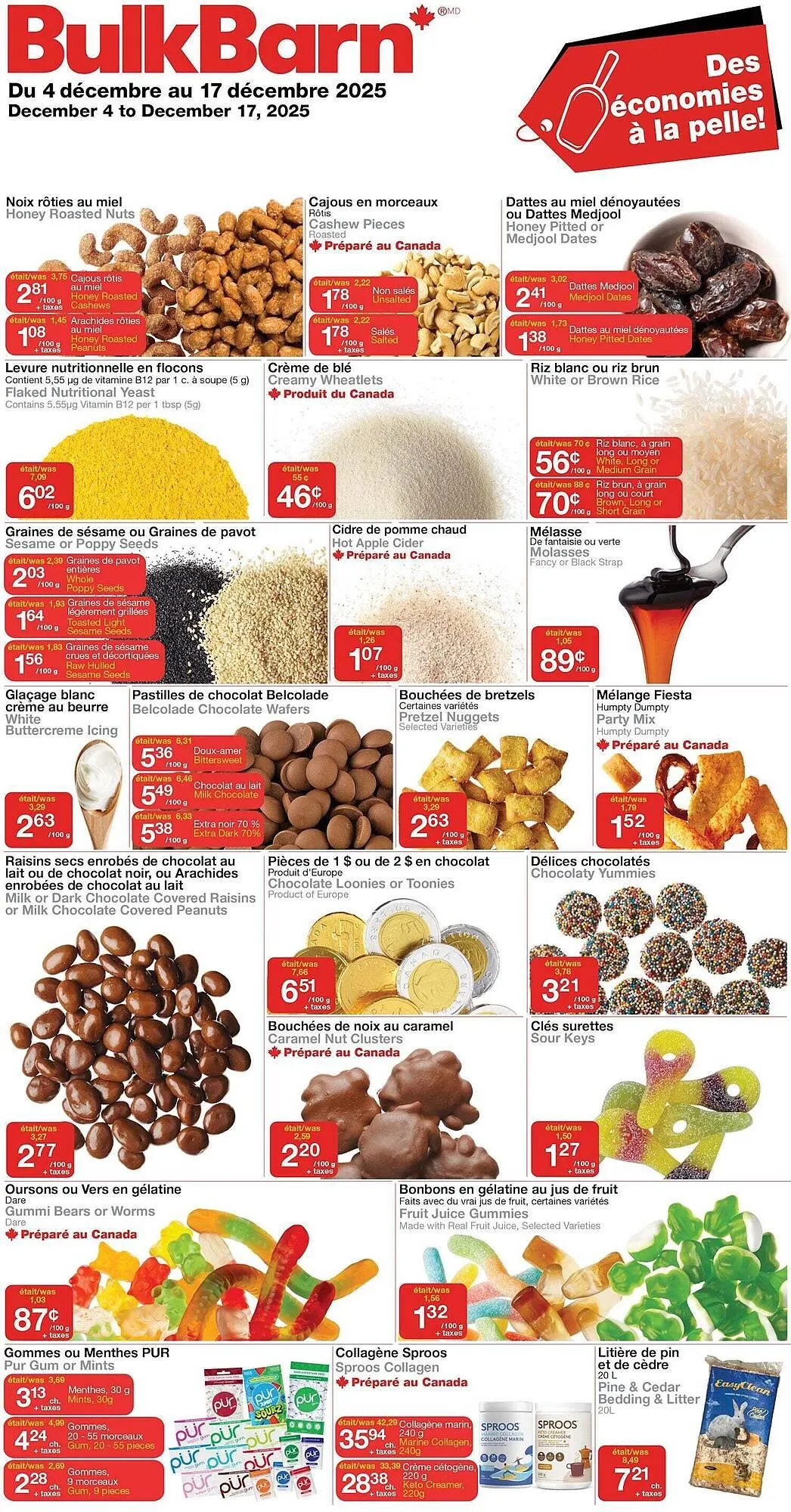 Bulk Barn flyer from December 4 to December 18 2025 - flyer page 1