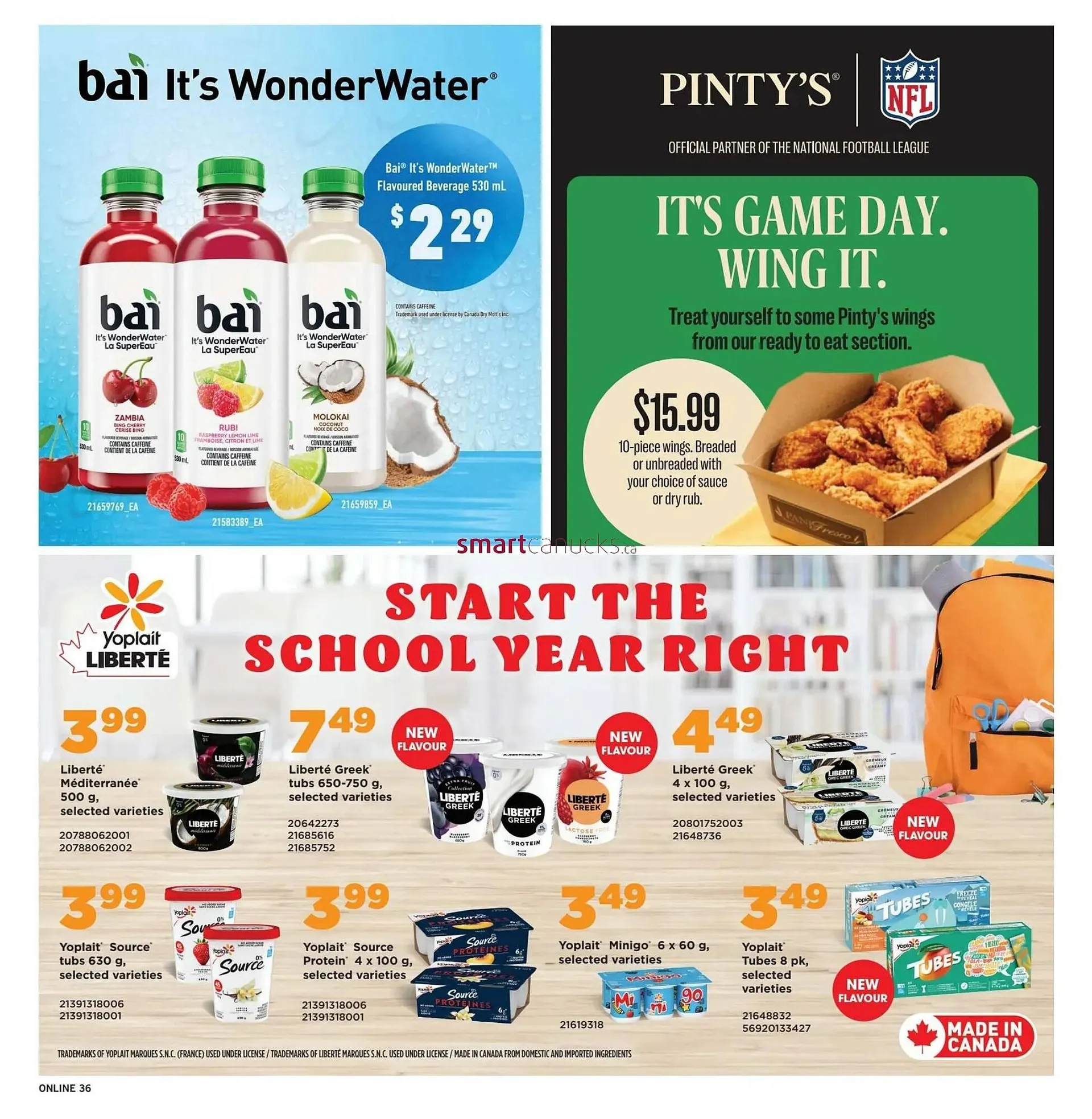 Fortinos flyer from September 11 to September 17 2025 - flyer page 35