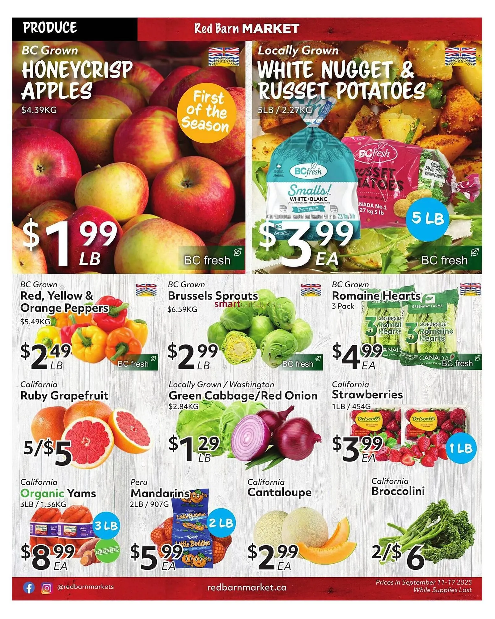 Red Barn Market flyer from September 11 to September 17 2025 - flyer page 7