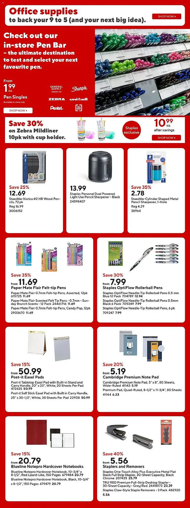 Staples flyer from March 9 to March 11 2026 - flyer page 11
