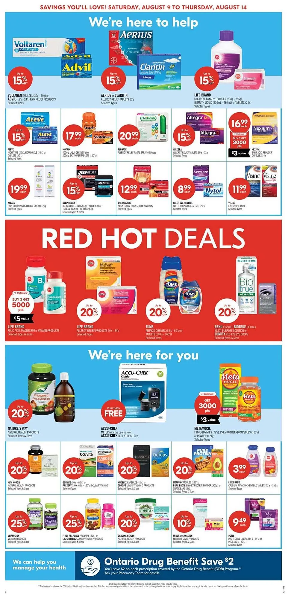 Shoppers Drug Mart flyer from August 9 to August 14 2025 - flyer page 4