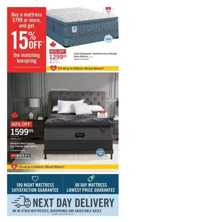 Brick Mattress Store from October 1 to October 10 2024 - flyer page 5