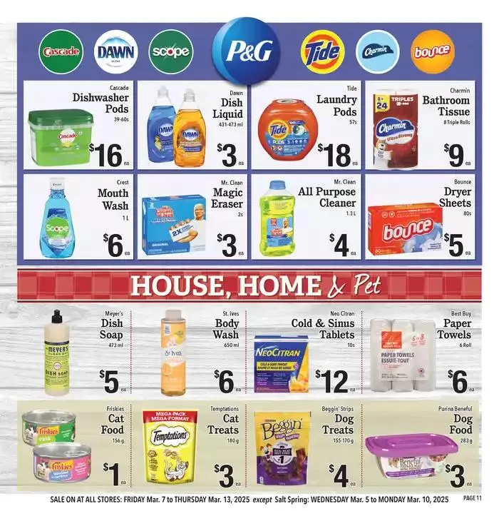 Discover attractive offers from March 7 to March 13 2025 - flyer page 11