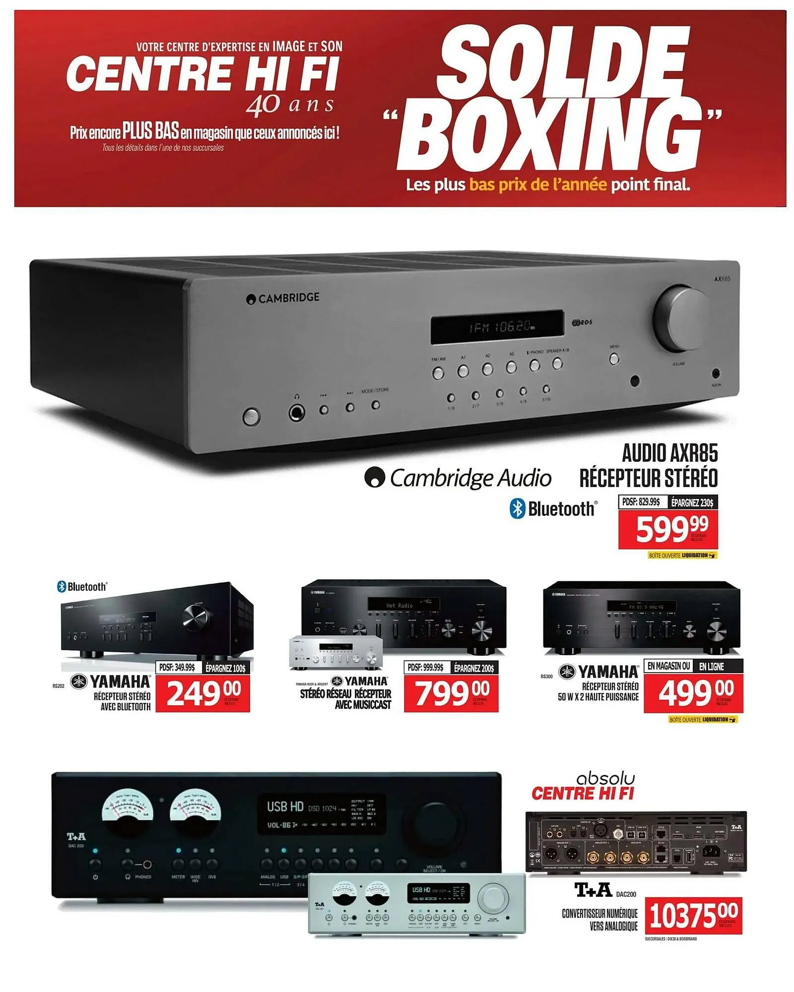 Centre Hi-Fi flyer from January 9 to January 15 2026 - flyer page 56