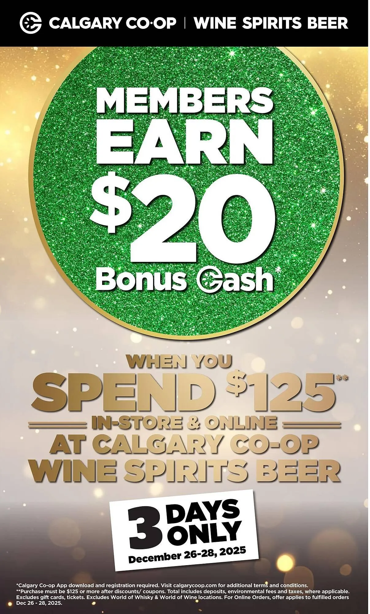 Calgary Co-op flyer from December 25 to December 31 2025 - flyer page 1