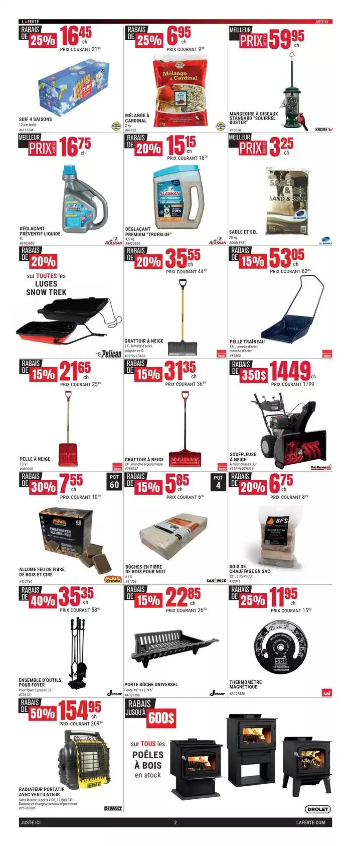 Les Speciaux De La Semaine from January 30 to February 12 2025 - flyer page 2