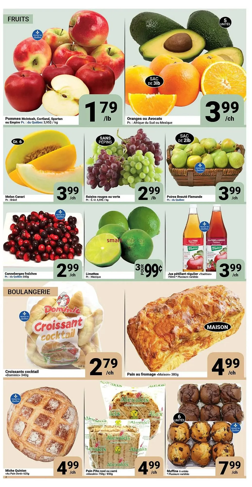 Pasquier flyer from October 9 to October 15 2025 - flyer page 2